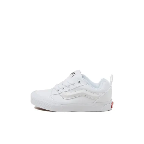 Vans Knu Skool Детские Скейтбординги Низкие Белые Kids