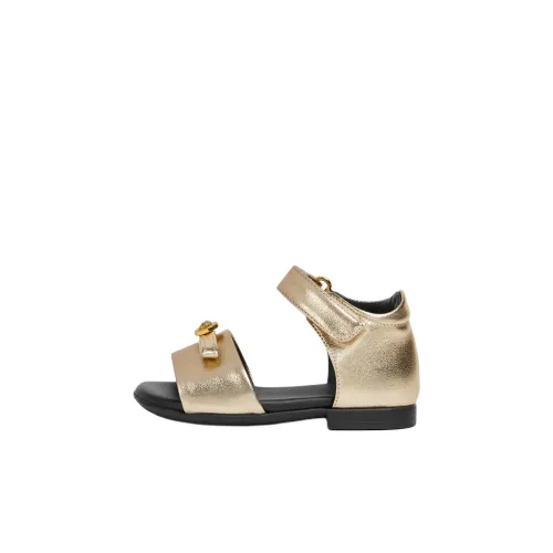 VERSACE Gianni Ribbon Обувь для малышей Золотой Infant And Toddler