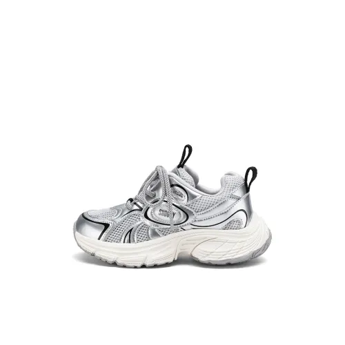 SNOOPY Детская повседневная обувь Low Top Silver Kids