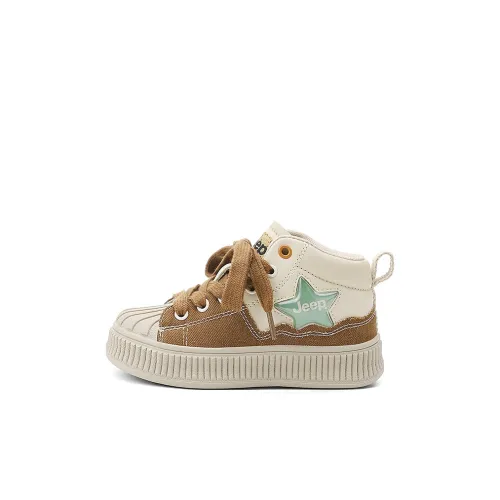 JEEP Износостойкий и Легкий MID Топ Детские Скейтбординги Коричневый Детский
