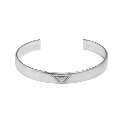 EMPORIO ARMANI Браслеты из нержавеющей стали Мужской Серебряный