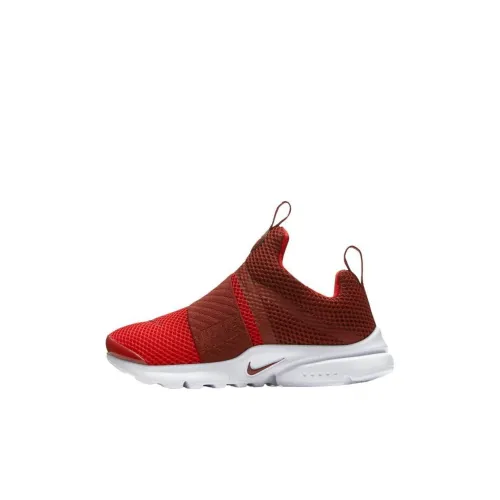 Nike Presto Extreme Slip Resistant Abrasion Resistant Низкий Топ Детские Беговые Кроссовки Красный Children Возраст 3-7 Лет
