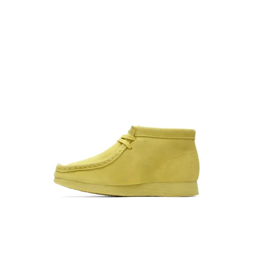 Clarks Wallabee Low Cut Детские ботинки Желтый Детский