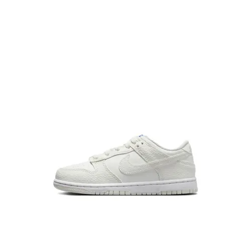 nike Dunk Slip Resistant Abrasion Resistant Низкий Топ Детские Скейтбординги Белый Дети Возраст 3-7 Лет