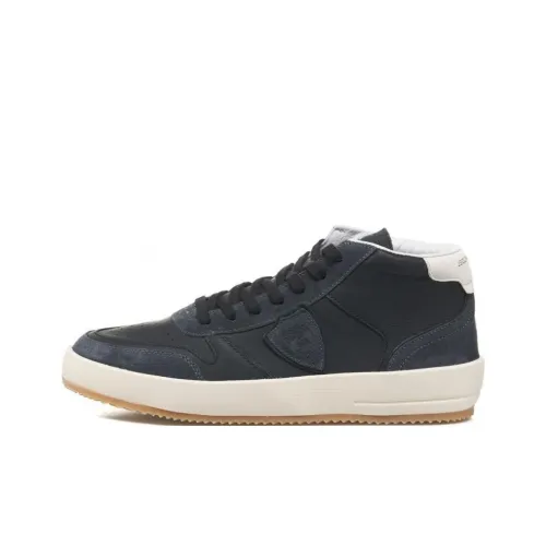 PHILIPPE MODEL Скейтборд Кроссовки MID Топ Черные Мужские