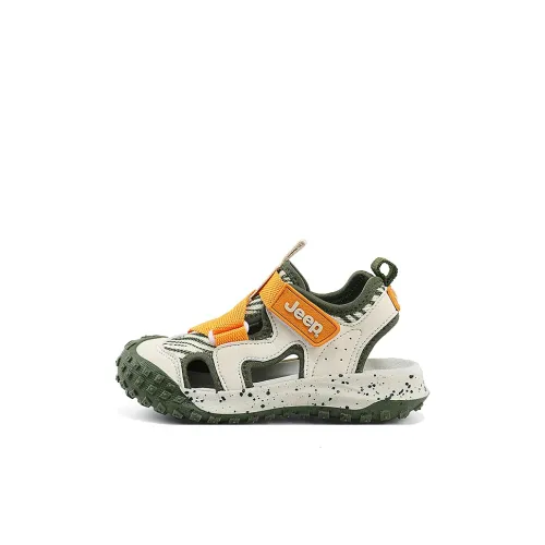 JEEP Детские сандалии оливково-зеленого цвета для детей