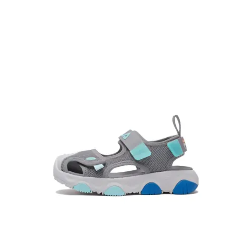 FILA KIDS Jagger2 MARS Устойчивый к истиранию Дышащий Низ Резистентный Низкий Топ Детские Сандалии Ghost Серый Детский