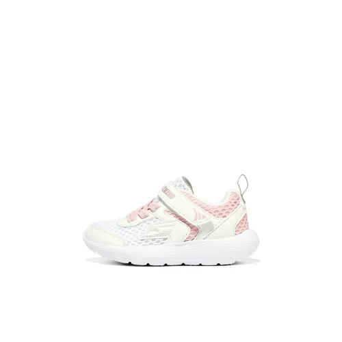 Skechers Низкий Топ Обувь для малышей Белый Розовый Infant и Toddler