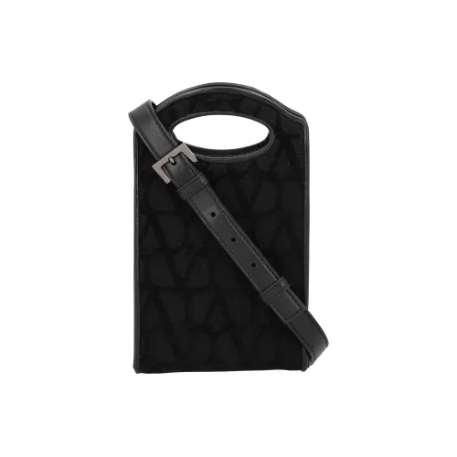 Valentino Garavani Сумка через плечо из коровьей кожи Mini Мужская Черная