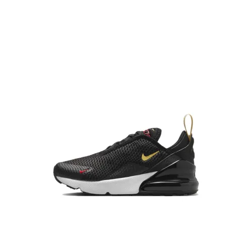 Nike Air Max 90 Low Топ Детские беговые кроссовки Черный белый для детей 3-7 лет