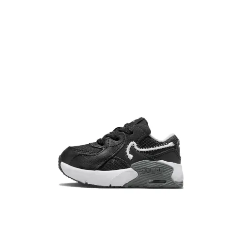 Nike Air Max Excee Low Топ Обувь для малышей Черно-серый Infant And Toddler