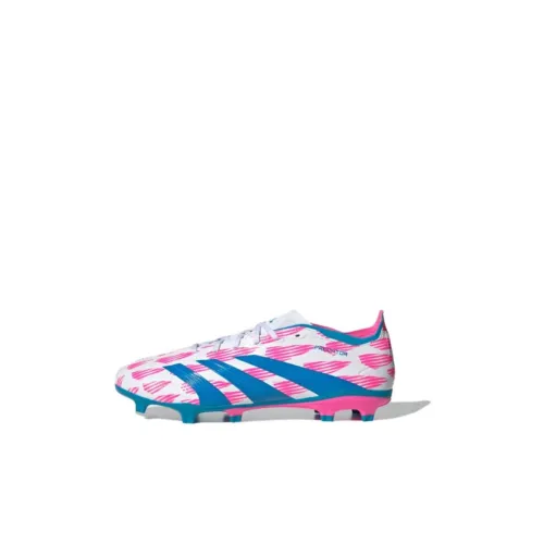 Adidas Predator Elite Slip-Resistant Низкие Детские Футбольные Бутсы Белые Детские