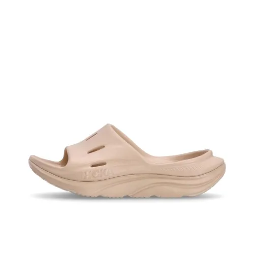 HOKA ONE ONE Ora Recovery Slide 3 Слипоны Светло-янтарный Женские