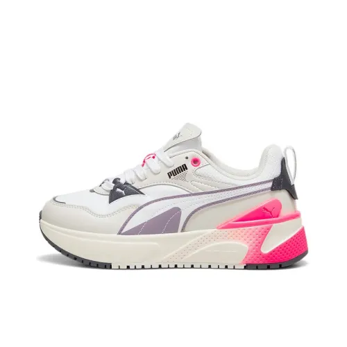 PUMA R78 Повседневный Низкий Топ Белый/Розовый Женский