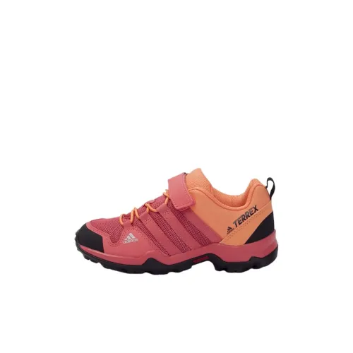 adidas Terrex Ax2r Slip-Resistant Низкий Топ Детская Туристическая Обувь Розовый Children Возраст 3-7 Лет