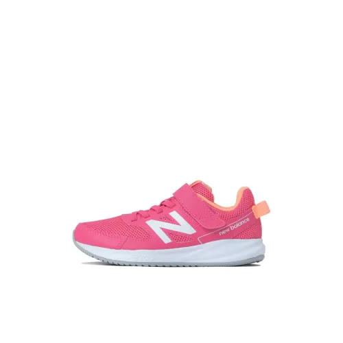 New Balance NB 570 Low Топ Детская Беговая Обувь Розовая Белая Малыш