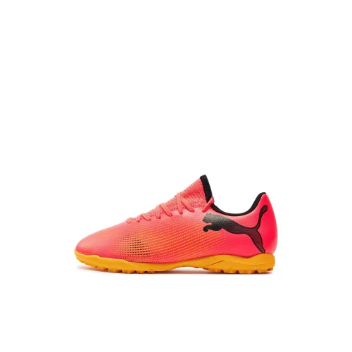 PUMA Future Play Детские футбольные бутсы Низкий топ Красный Черный Желтый Kids