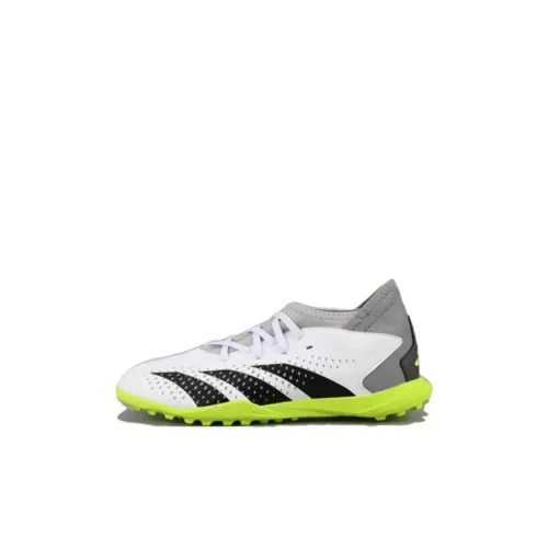 Adidas PREDATOR ACCURACY.3 Детские футбольные бутсы, низкий топ, белый и зеленый, для детей