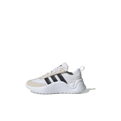 Adidas Originals AdiFOM Амортизация Устойчивый к истиранию Дышащий Низкий Верх Детские Лифтайнер Белый Черный Детский