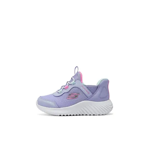 Skechers Kids SKECHERS GIRLS Противоскользящая Устойчивая к истиранию Низкий Топ Обувь для малышей Фиолетовый Младенец и Малыш