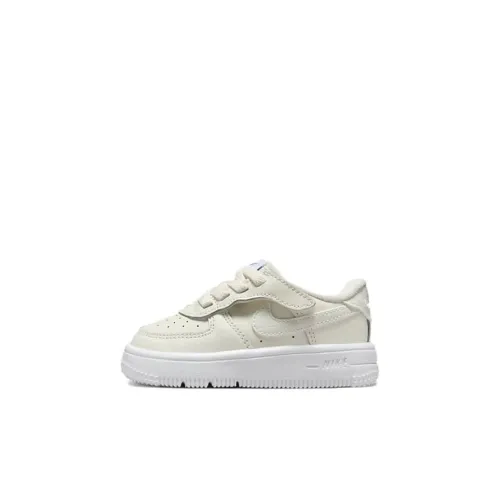 Nike Force 1 Low LV8 EasyOn противоскользящие амортизаторы низкий топ обувь для малышей экрю для новорожденных и малышей