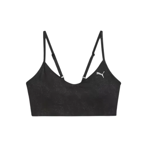 PUMA AOP Черный Женские Бюстгальтеры