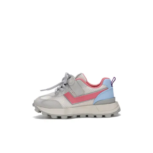 PONY Slip-resistant Abrasion-resistant Breathable Kids Lifestyle Shoes White Red Blue Baby PONY Слип-резистентный Устойчивый к истиранию Дышащий Детский Лайфстайл Обувь Белый Красный Синий Малыш