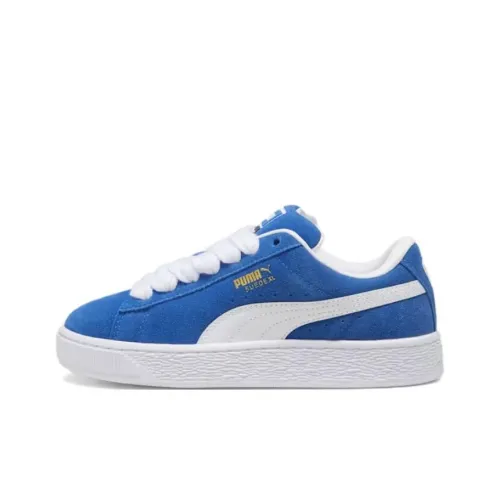PUMA Suede XL Детские Скейтбординги Низкий Топ Синий Унисекс