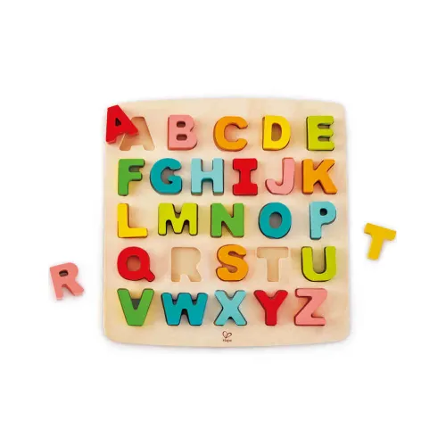 HAPE Четырехъярусные 3D-эффект Развивающие игрушки с буквами