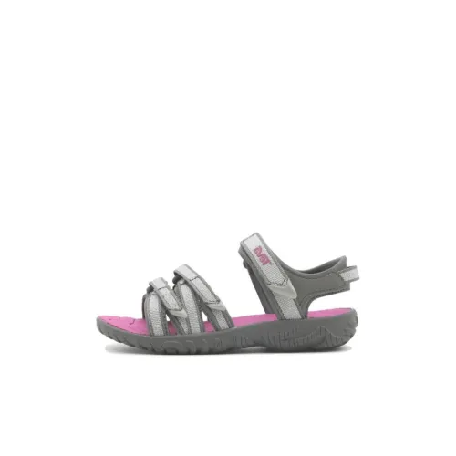 Teva Tirra Устойчивые к истиранию Дышащие Детские Сандалии Розовые Серые Детские