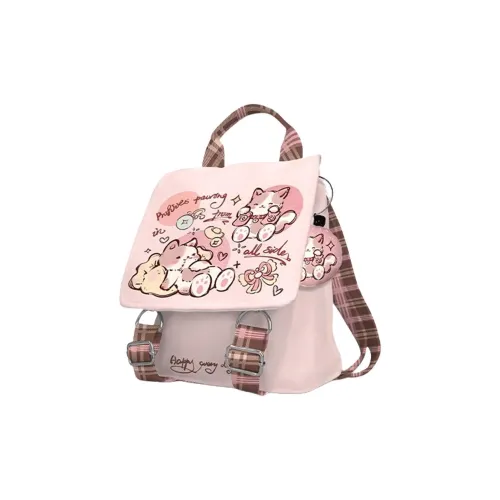 AOSONG Замша Технология Ткань Рюкзак Стандартный Женский Розовый