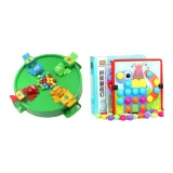 [4-Человек Версия] Лягушка, едящая бобы + Гриб с шипами (12 карточек)