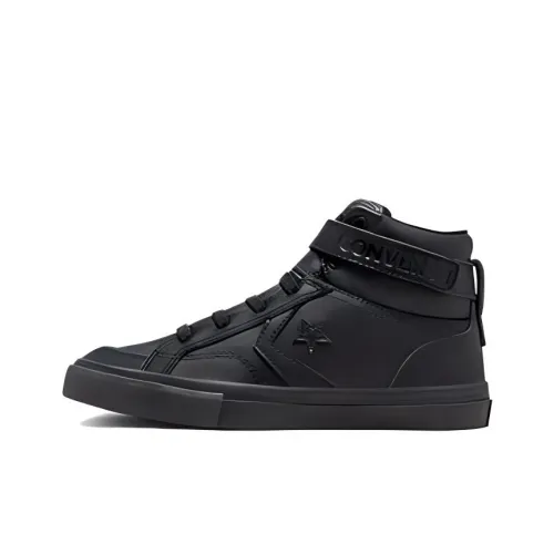 Конверс Pro Blaze Strap Pro Blaze Kids Lifestyle Shoes Black Teenagers