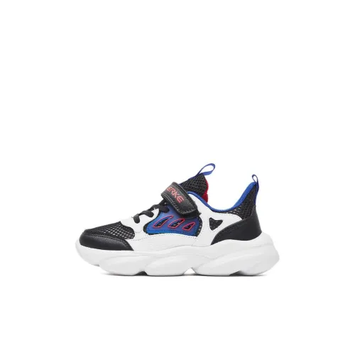 ERKE KIDS Противоскользящие Износостойкие Дышащие Низкие Топы Детские Беговые Кроссовки Черные Синие Детские