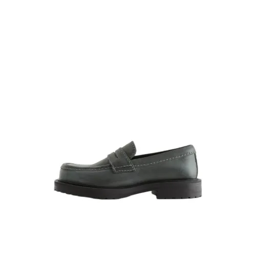 ZARA Детская кожаная обувь Low Top Blue Kids