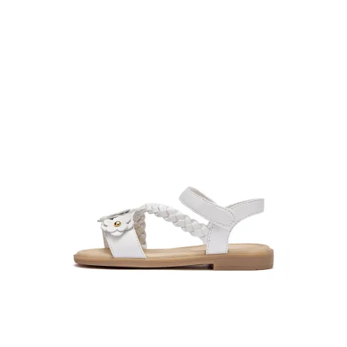 DAVE BELLA Противоскользящие Износостойкие Дышащие Легкие Женские Сандалии Жемчужно-белые Детские
