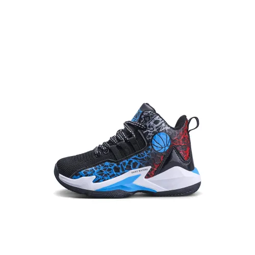 SAINT WATERS Юбка Резистентная Анти-КИК Амортизация Низкий Топ Детские Баскетбольные Кроссовки Для Детей Возрастом 3-7 Лет