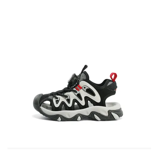 JEEP Детские сандалии черного и серого цвета для детей