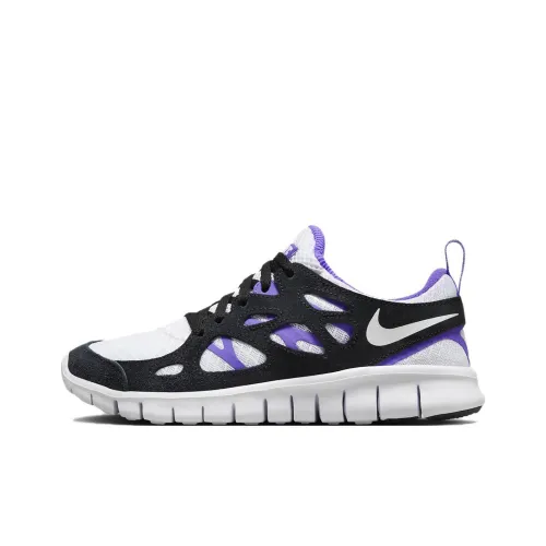 Nike Free Run 2,0 Амортизация и Дышащие Детские Беговые Кроссовки Подростки