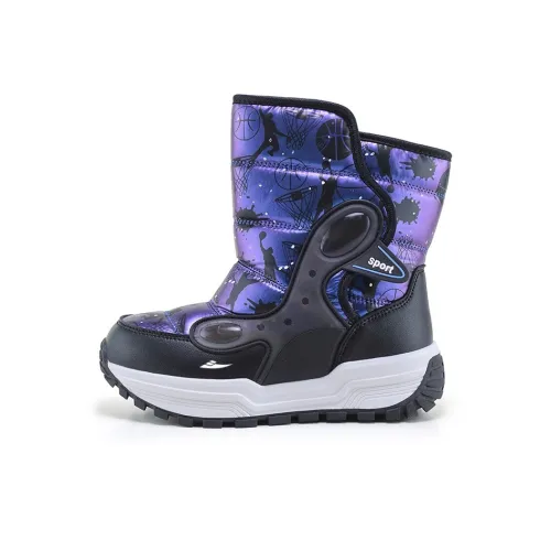 Kuding Детские зимние сапоги High Top Kids