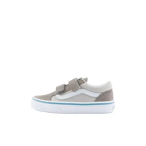 Vans Детские Скейтбординги Низкие Топы Серые Kids