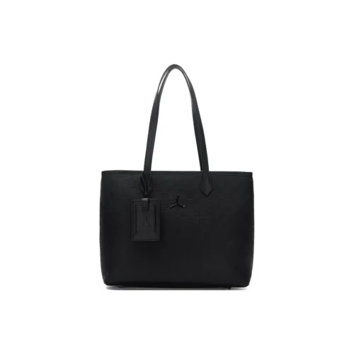 Джордан Синтетическая кожа Тоут Сумка Сумка для покупок Сумка Унисекс Черный