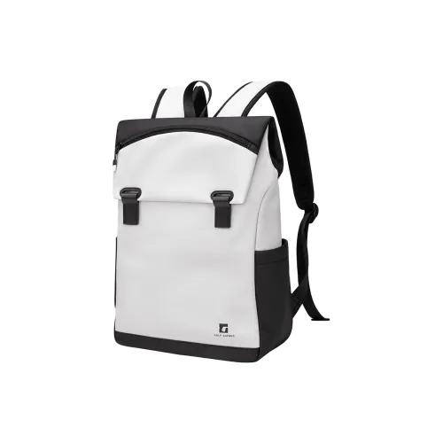 GOLF Ткань Рюкзак Большой Унисекс Черный Белый