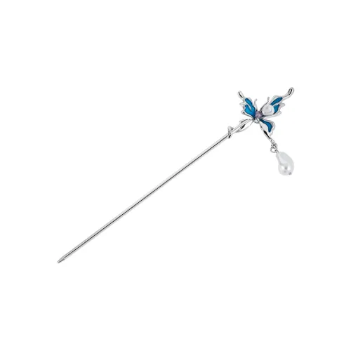 MAGICPOLE Сплав Смола Эпоксидная заливка Шпильки для волос Женские Серебряный