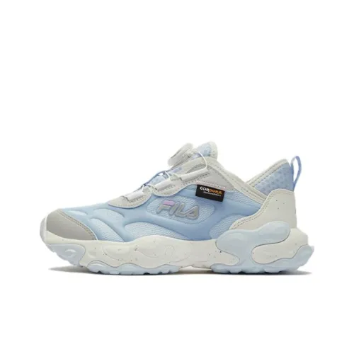 FILA KIDS Дракон Карп Детская Туристическая Обувь Сине-Белая Подростки