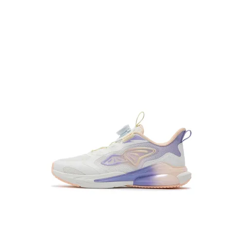 XTEP Бабочка Dance 2,0 Устойчивый к истиранию Низкий Топ Детская Беговая Обувь Белый Детский