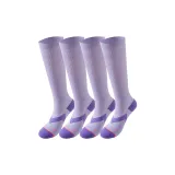 Фиолетовые профессиональные компрессионные носки [набор из 2 пар, упаковка]