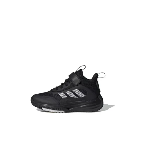Adidas OwnTheGame Детская беговая обувь Low Top Черный/Белый Kids
