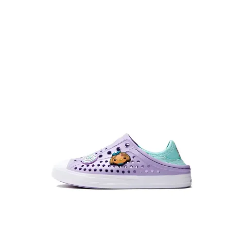 Octonauts x Skechers Kids противоскользящие устойчивые к истиранию детские сандалии пурпурно-зеленого цвета для детей