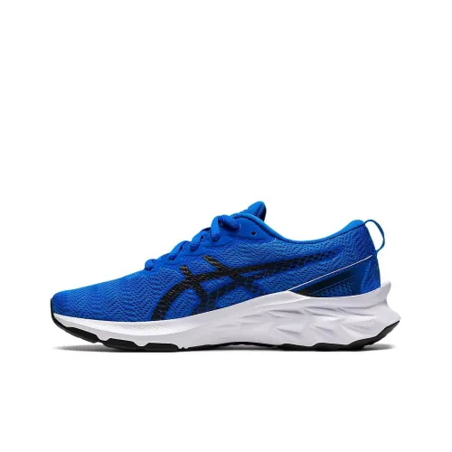 Asics Novablast 2 Школьный возраст Низкий Топ Детская Беговая Обувь Синий Подростки